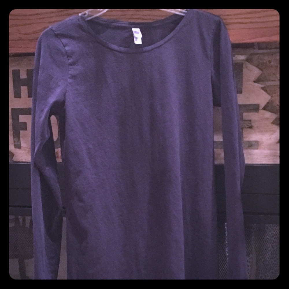 American Apparel Navy T-shirt Dress Sz M